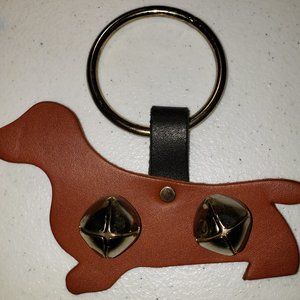 Door Handle Hanger - Daschund with Bells